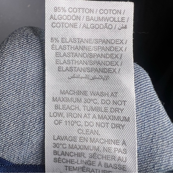 Edikted Alissa denim mini dress in size Large - Picture 9 of 11